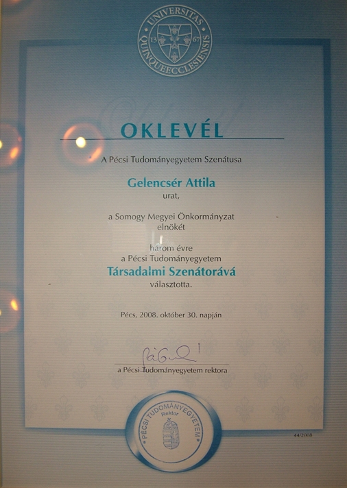 Az oklevél Oklevél