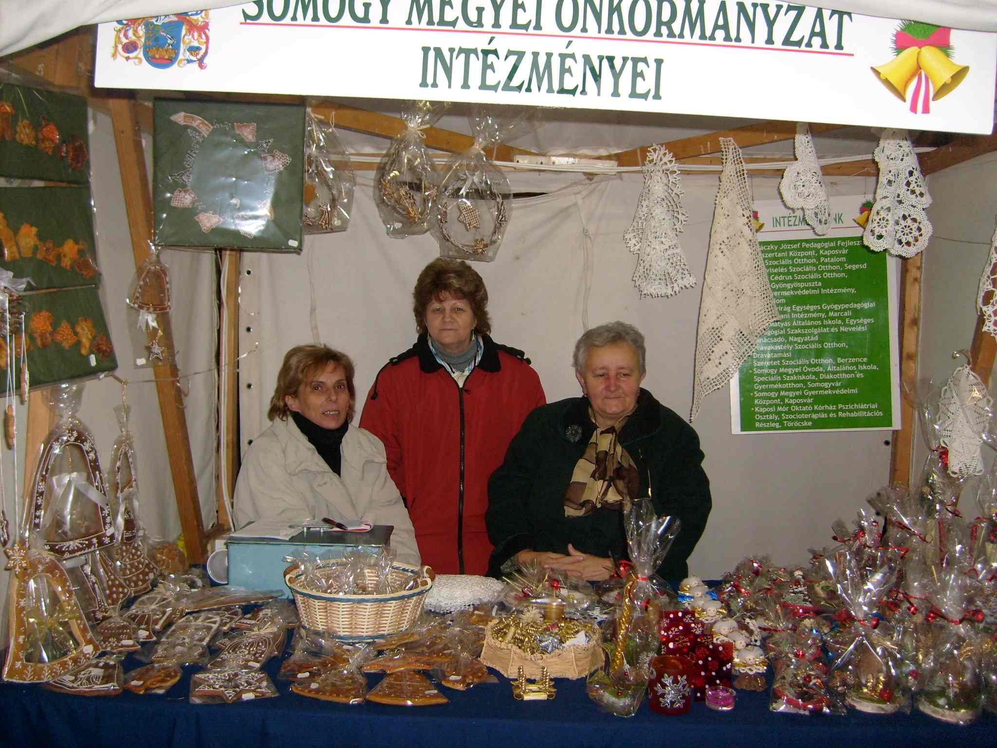 Berzence, advent, vásár, szociális otthon, karácsony, lakók