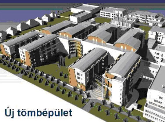 A Kaposi Mór Oktató Kórház tömbfejlesztési programja