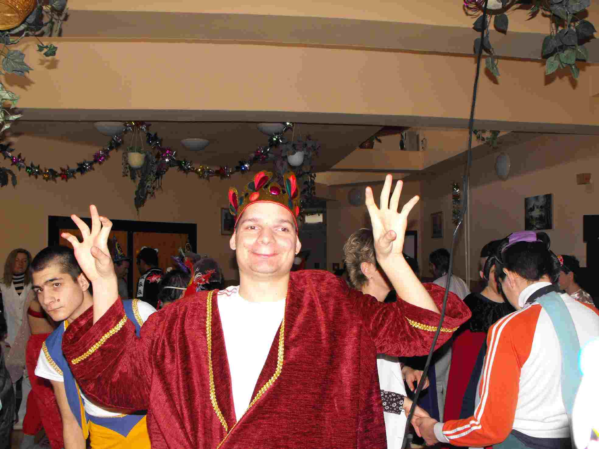 Farsang a barcsi Együtt-Egymásért Szociális Otthonban