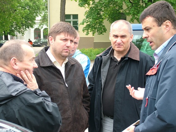 Gelencsér Attila látogatása Szarajevóban, a Butmir katonai bázison