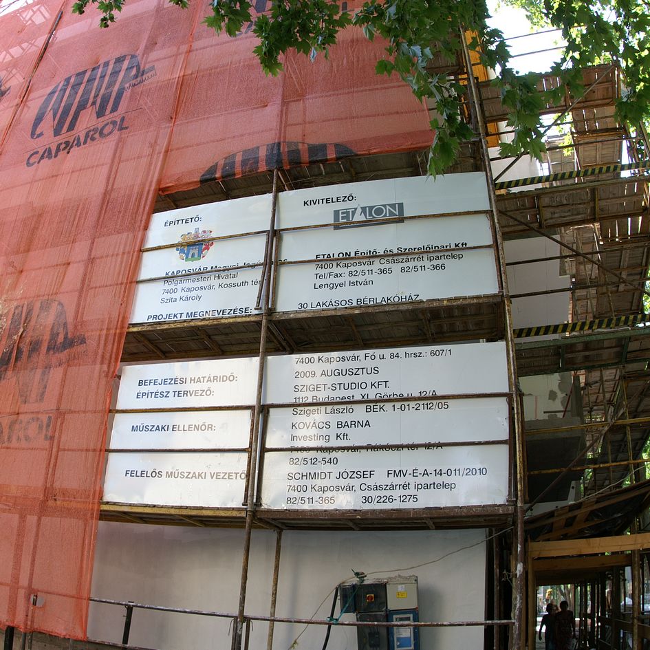 Fecskeház épül Kaposváron