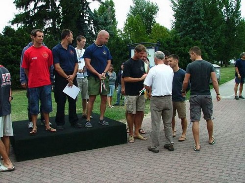 Katasztrófavédelmi triatlon Balaton