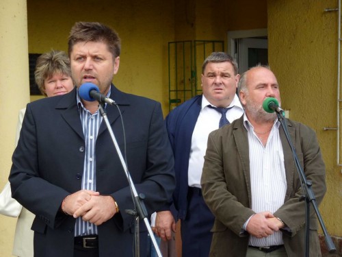 Gelencsér Attila is tiltakozott Balatonfenyves