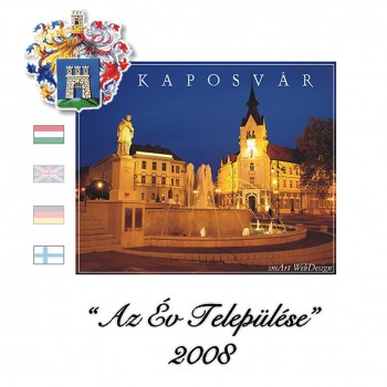 A honlap címlapja Kaposvár
