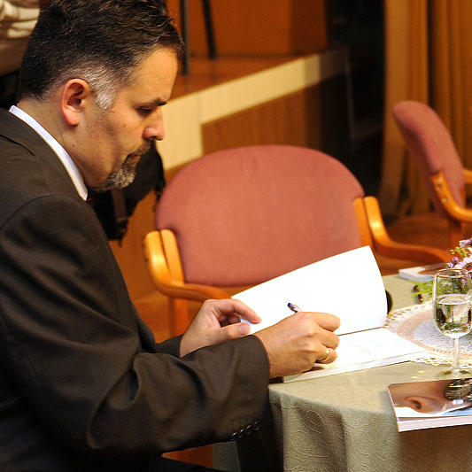 Gelencsér Attila a Kaposvári Püspökségen