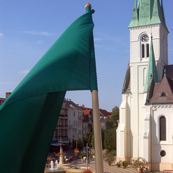 Kaposvár is kitűzte a zöld zászlót