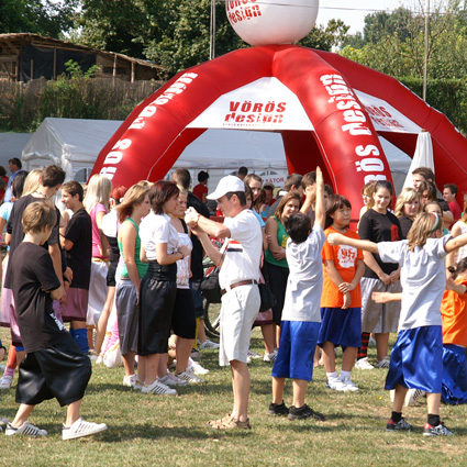 Falunap volt a városban