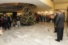 Adventi gyertya gyúlt a Megyeházán