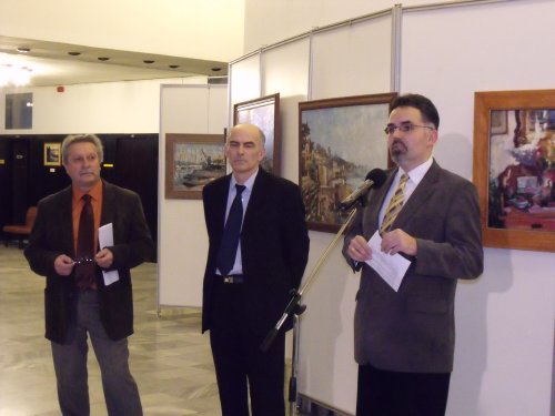 Mester Béla, dr. Domány Sándor és Lőrincz Sándor
