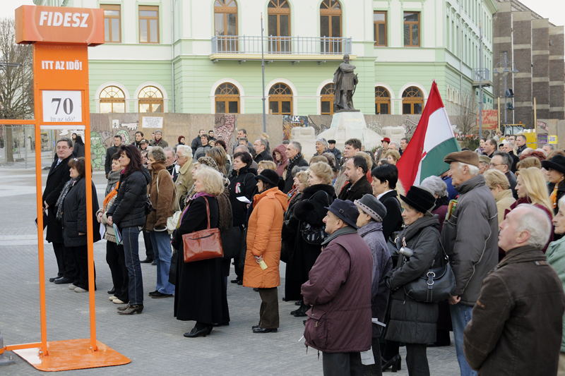 Kaposváron is megkezdődött a visszaszámlálás