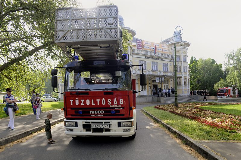 A 135 éves kaposvári tűzoltóságot ünnepelték