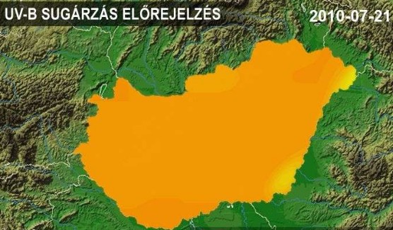 Másodfokú hőségriasztás holnaptól