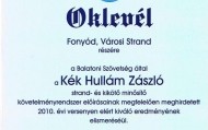 Zászlós strandok Fonyódon