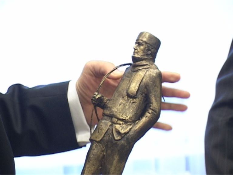 Kéményseprők a Városházán