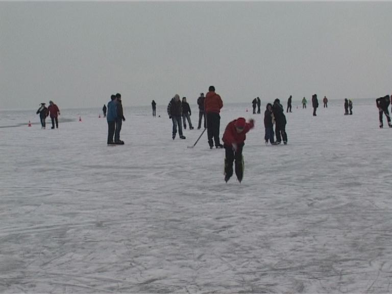 Életveszélyes a Balaton olvadó jege! 