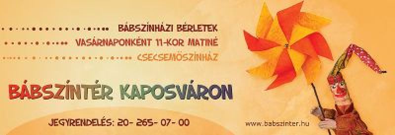 Bábszíntér - A 3 kismalac és a farkasok a vasárnapi matinéban