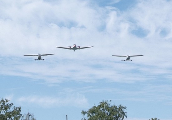 A repülés úttörőjére emlékeztek