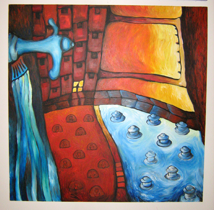 Kaposvári művészek kiállítása Angliában