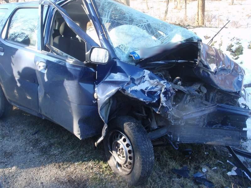 Frontális karambol Szenyér mellett