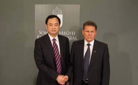 Somogy megye kormánymegbízottja Hunan tartomány főtanácsadóját fogadta a Kormányhivatalban