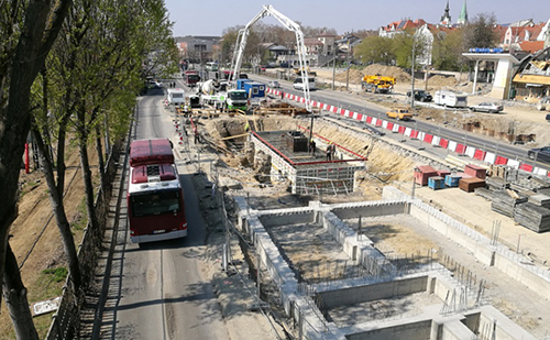 A Kaposvári Közlekedési Központ legnagyobb fejlesztése indult útnak