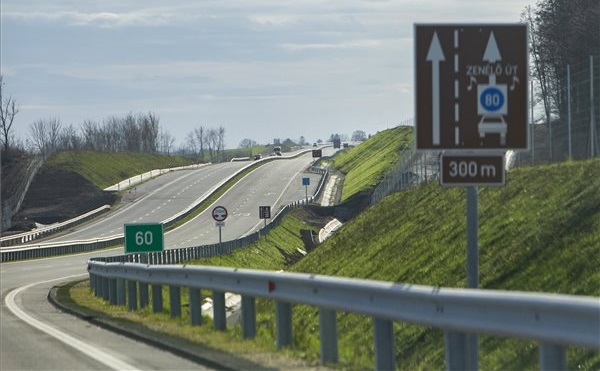 Elkészült a 67-es főút Kaposfüred és Látrány közötti szakasza