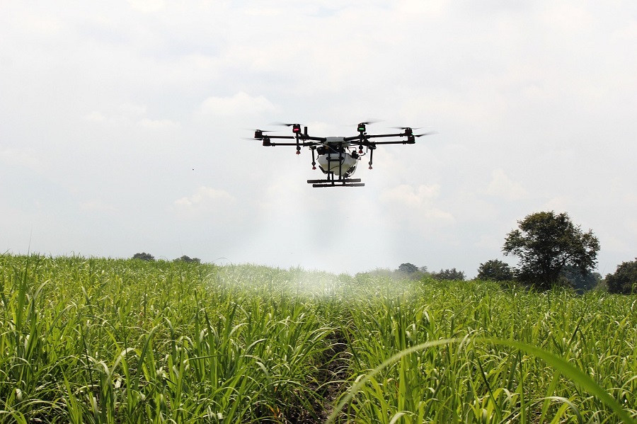 Drón használata a mezőgazdaságban