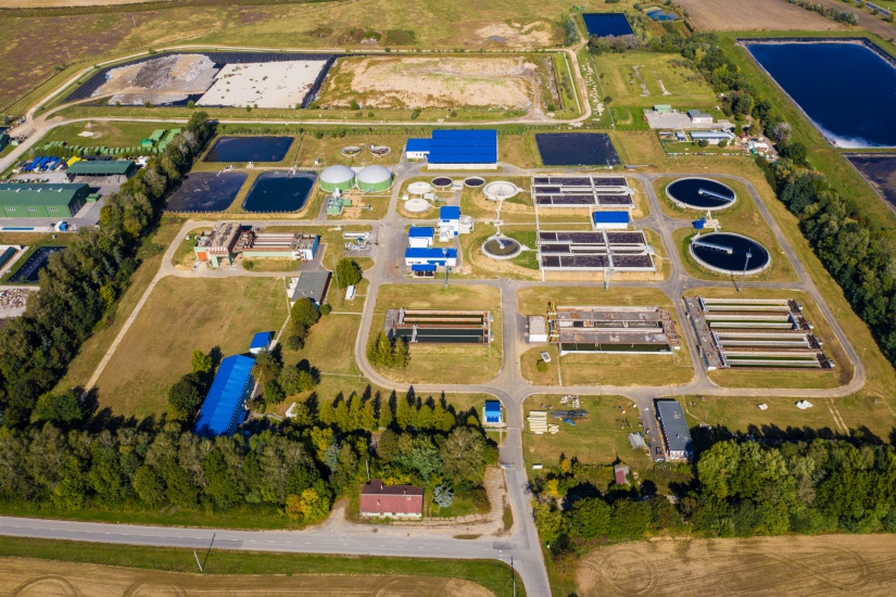 Szennyvíztelep fotó