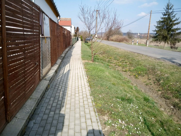 Út- és járdafejlesztések Cserénfán